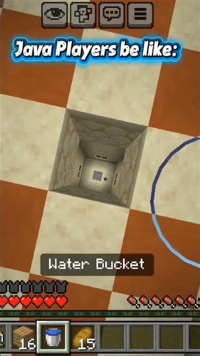 When Players MLG in Desert template Java and Bedrock Edition 🥰 #like #subscribe #viral #shorts