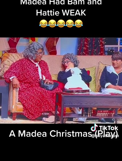 Madea Breaks Character On Stage Scene