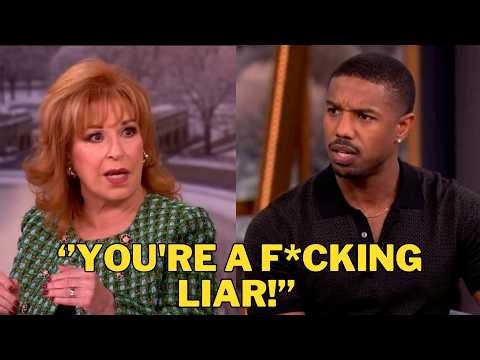 Michael B. Jordan Makes Joy Behar QUIT LIVE On The View After Heated Argument