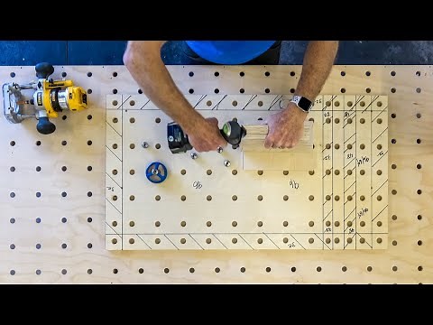 Shop made MFT template