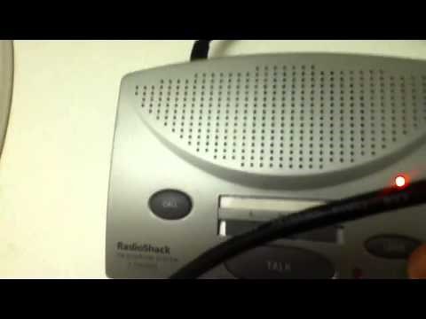 RadioShack FM Intercom System