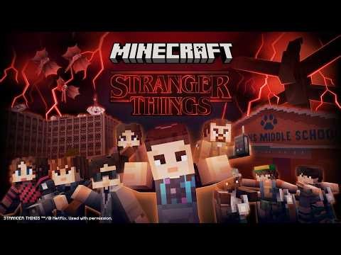 I Played the Entire Minecraft x Stranger Things DLC (Full Game Playthrough)