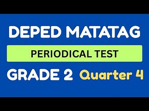 GRADE 2 FOURTH PERIODICAL TEST