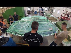 Vacuum Resin Infusion Hardtop for High Performance Rib (WQI Marine Ltd)