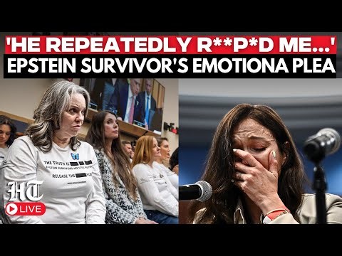 Epstein Survivors Testify LIVE: US Congress ERUPTS as Epstein Survivors Reveal Shocking New Details!