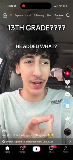 ADDED WHAT? | 13th grade