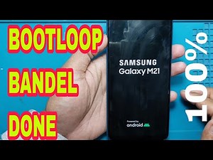 CARA MENGATASI SAMSUNG M21 MENTOK LOGO/BOOTLOOP BANDEL