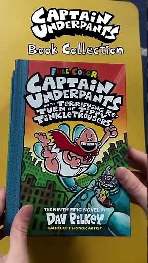My Complete Captain Underpants Collection (2022) #shorts