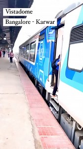 256K views · 10K reactions | Vistadome coaches are unique and are made to enjoy the scenic rail routes in the country.  The seats are 180 degrees rotatable with wide and large windows offering a clear view of the landscape. Rooftops with anti-glare glass enable passengers to view the sky as well. Sakleshpur to Kukke Subramanya!!✨ Reel- @thebackpackerchic | LBB, Bangalore | Facebook