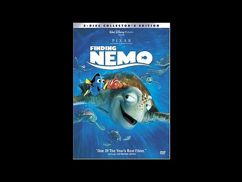 Opening To Finding Nemo 2003 DVD (Fullscreen)