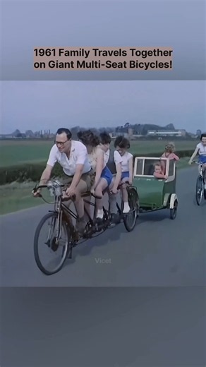The Giant Family Bicycle That Turned Heads (1961)
