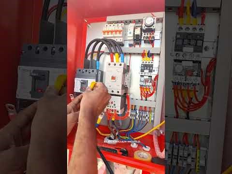 Fire pump panel cable termination