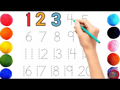 1 to 20 Number Formation ✍️ | Easy Tracing & Writing Practice for Kids | Learn Numbers