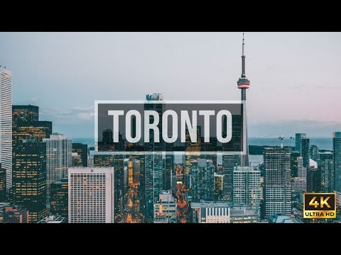 Toronto 4K Aerial Drone Footage | Stunning Skyline & Lake Views