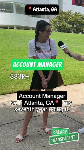 How much does an #AccountManager make?📍Atlanta, GA #salarytransparentstreet #salarytransparency #paytransparency