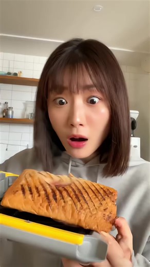 【電子レンジで時短】コンパクトな朝食サンドメーカー｜ホットサンドもトーストもこれ1枚！1人暮らしに嬉しい専用レシピ付#ホットサンドメーカー #時短家電#朝食プレート #一人暮らしキッチン#電子レンジ調理