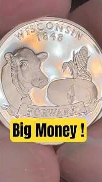 Wisconsin Quarter Selling For Big Money! Save This Coin!