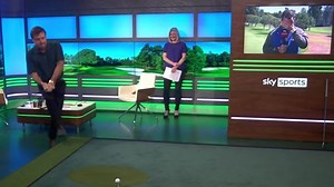 Happy Gilmore challenge: Wayne 'Radar' Riley attempts iconic swing from Adam Sandler movie