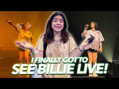the day i saw billie eilish for the first time | Niana Guerrero