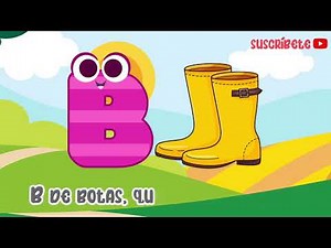 Aprendiendo la Letra B | El abecedario | Manitas creativas