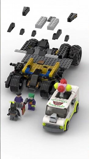 Lego 7888 The Tumbler Joker's Ice Cream Surprise #shorts #lego #music #dj #remix #dance #disco #tech
