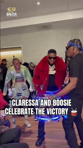 CLARESSA AND BOOSIE CELEBRATE THE VICTORY 🥁