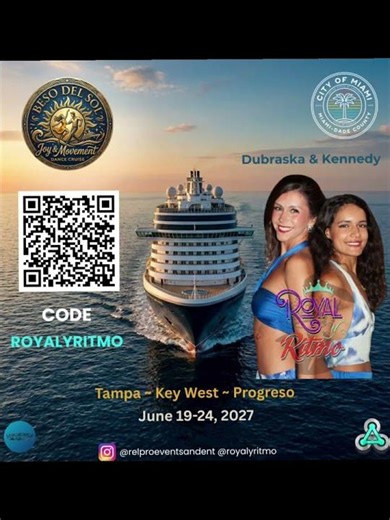 ROYAL Y RITMO Joins Beso Del Sol Dance Cruise 2027!