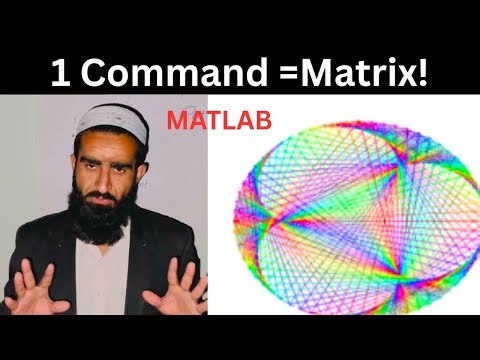 How to Execute 3 Cross 3 Matrix In MATLAB