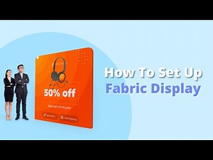 How To Set Up Tension Fabric Display