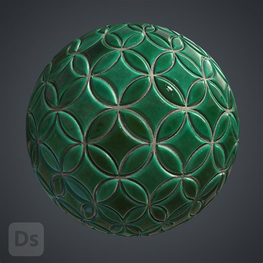 Circular Tile Pattern