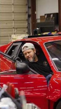 Ricky Had To Test Something On The F6 Ferrari... #ferrari