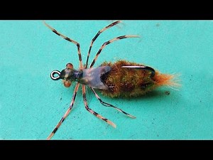 Dragon fly nymph fly tying instructions by Ruben Martin