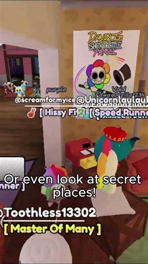 How to go into freecam! #dandysworld #roblox