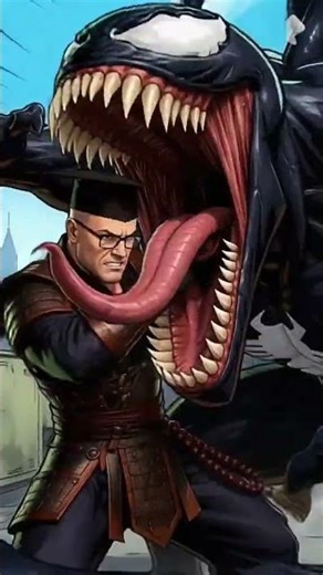 Professor Fatalis vs Venom (Marvel vs Capcom 2).