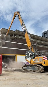 48K views · 1.4K reactions | EDR's immaculate Liebherr R954C high reach demolition machine tearing down a car park in Birmingham. | RPA Media | Facebook
