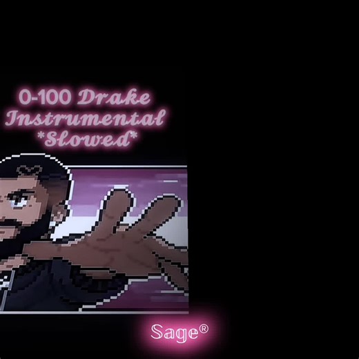 0-100 Drake Instrumental (Slowed)