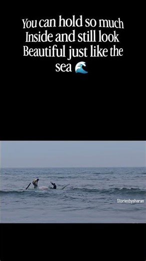 Just like the sea. 🌊 #DeepThoughts