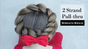 7K views · 49 reactions | VIDEO >>> Pull Through Crown (Wreath)...