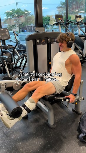 Leg Extensions Till Failure: A Leg Day Journey 🦵🏻