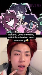 this animation trend to my song 😅 #madtsai #BITE
