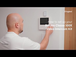 How to: Bticino Classe100X Video Intercom Kit