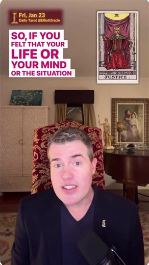 Justice (Upright) ⚖️📏 | Card of the Day – “Honesty.” | Daily Reading @ElliotOracle #tarot