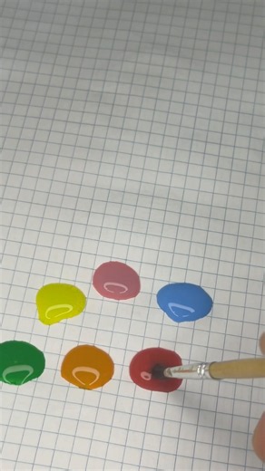 ✨ Amazing Color Mixing Water Drops 💧🌈 #Shorts
