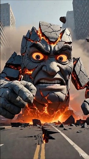 Heat Wave, Earthquake & Wildfire Come to Life! 🌡️🔥 Talking Natural Disasters Animation #shorts