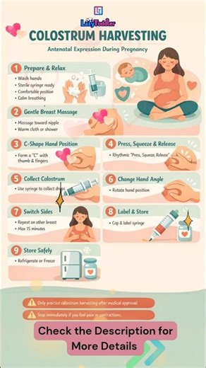 Colostrum Harvesting in Pregnancy 🤱 Step-by-Step Antenatal Expression Guide |Liquid Gold for Newborn