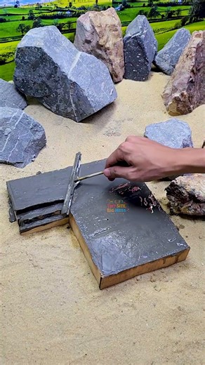 Most Satisfying Mini House With a Long Wall ✨🏠