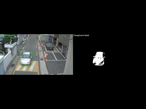 background subtraction #marearts #marearts_anpr #bgsubtraction