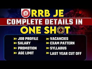 RRB JE 2024 | Job Profile | Salary | Promotion | Exam Pattern | Complete Details |RRB JE Preparation