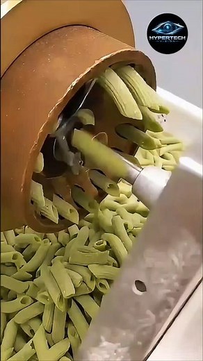 High Speed Pasta Production: The Art of Macaroni Extrusion