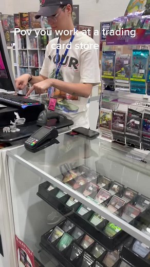 Working at a Trading Card Store - A Day in the Life